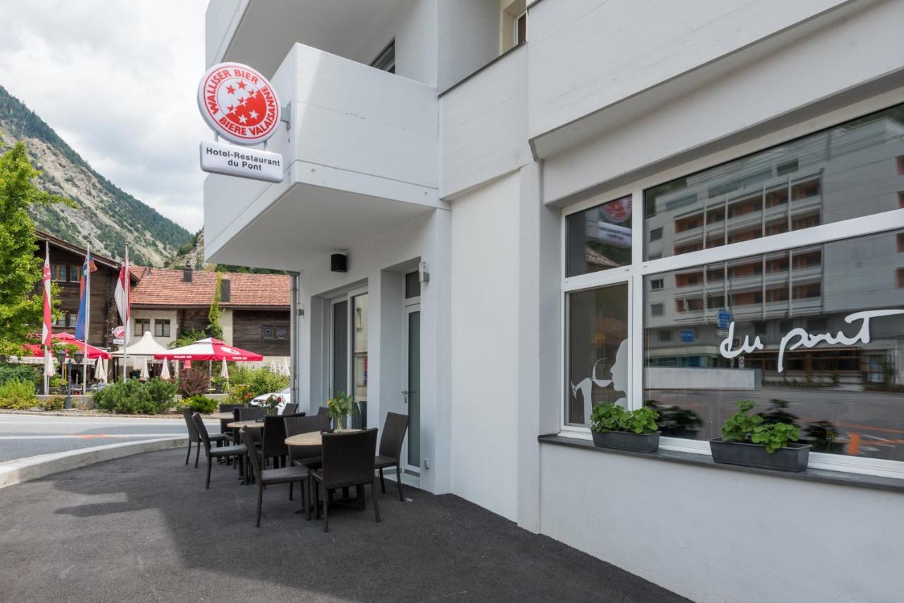 Hotel Du Pont Gampel-Bratsch Esterno foto