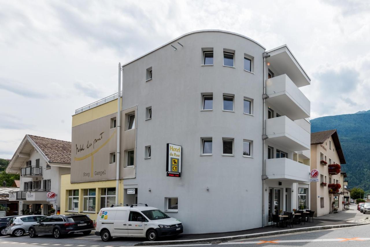 Hotel Du Pont Gampel-Bratsch Esterno foto