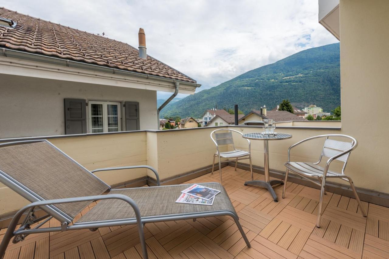 Hotel Du Pont Gampel-Bratsch Esterno foto