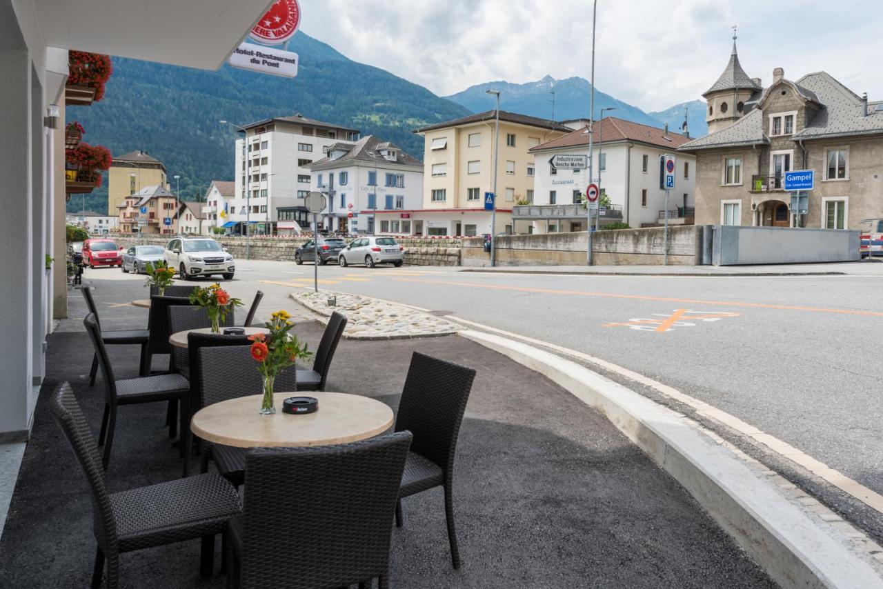 Hotel Du Pont Gampel-Bratsch Esterno foto