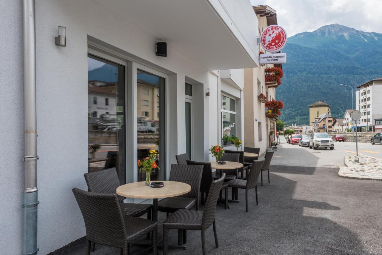 Hotel Du Pont Gampel-Bratsch Esterno foto